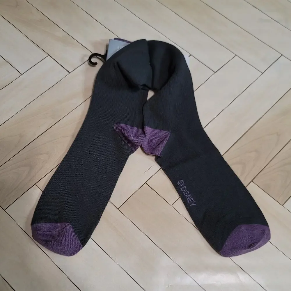 Disney Parks Haunted Mansion Singing Busts Glow in the Dark Socks